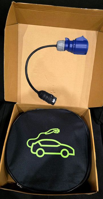 Wallbox portatil EVSE Com ou sem instalação