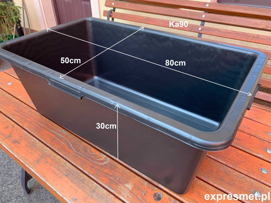 Kastra Pojemnik KALFAS kasta 45L 65L 90 L KUBEŁ WIADRO GOSPODARCZE PL!