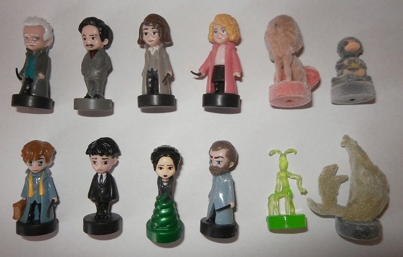 Harry Potter i Fantastyczne zwierzęta-komplet 24 figurki