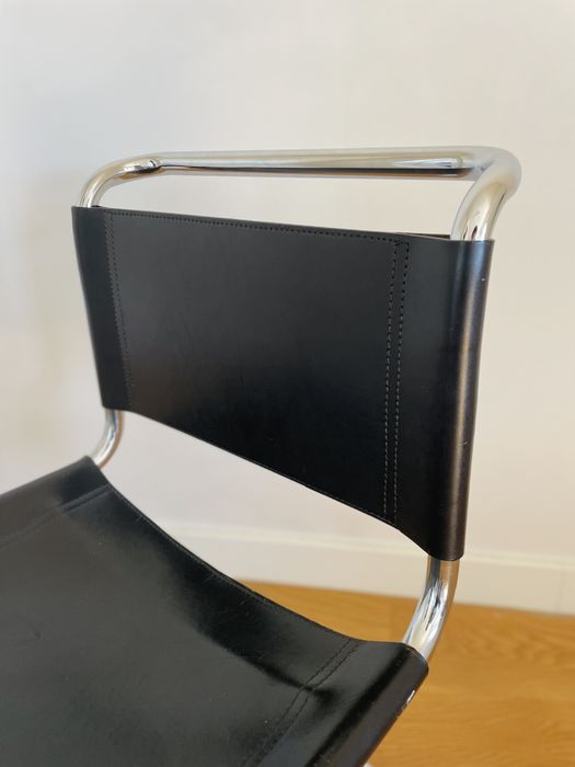 Par de cadeiras Mies van der Rohe modelo MR 10 originais