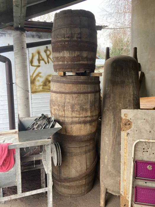 beczki drewniane