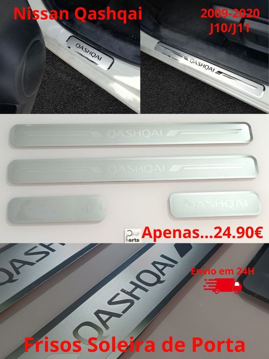 Frisos Soleira de Porta Nissan Qashqai 2009/2020