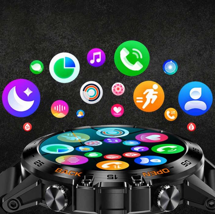 Mega zegarek dużo funkcji Polskie Menu !!!