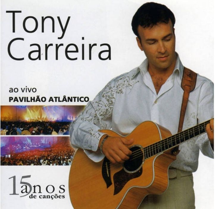 CD/DVD Tony Carreira - Ao Vivo no Pavilhão Atlântico.