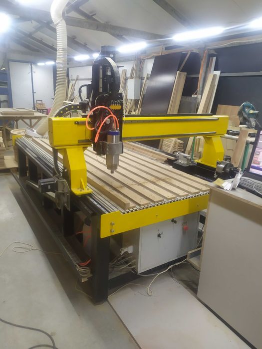 ЧПУ станок фрезер рейка + 4 вісь