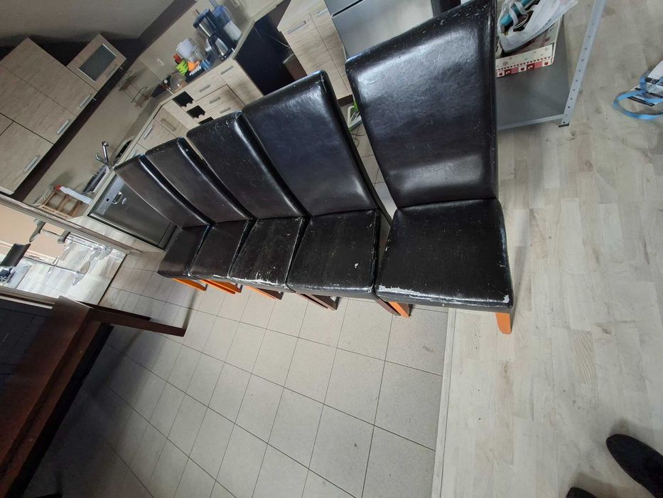 Stół Agata Meble +6 krzeseł.