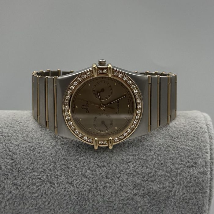 Omega Constellation Day-Date • Złoto/Stal • DIAMENTY • Lombard Halogsm