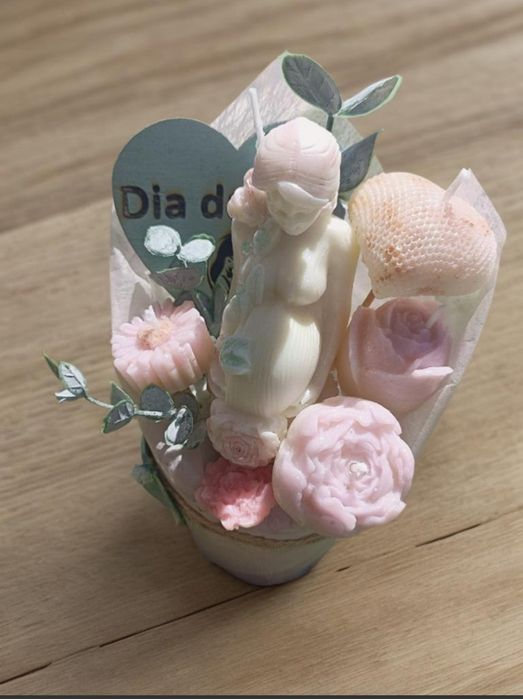 Amor de Mãe - Vela Artesanal