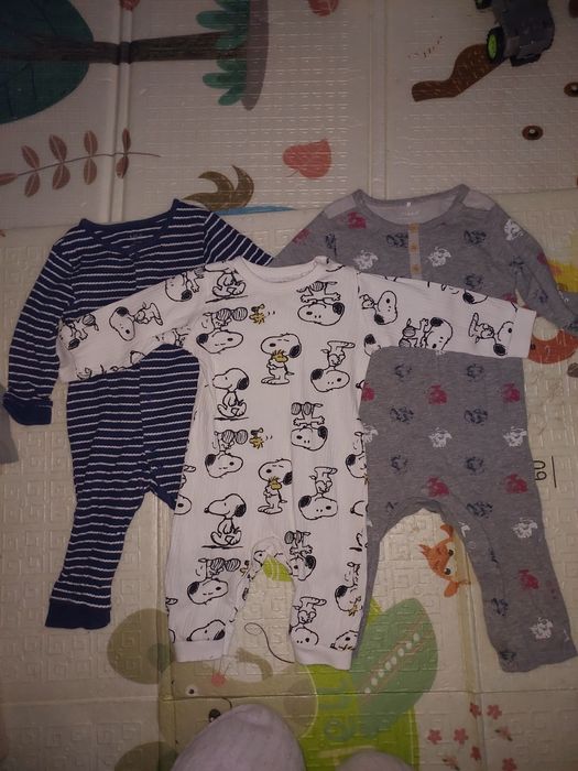 Лот чоловічки, комбінезони, боді 15 шт за 450 грн розм68-74