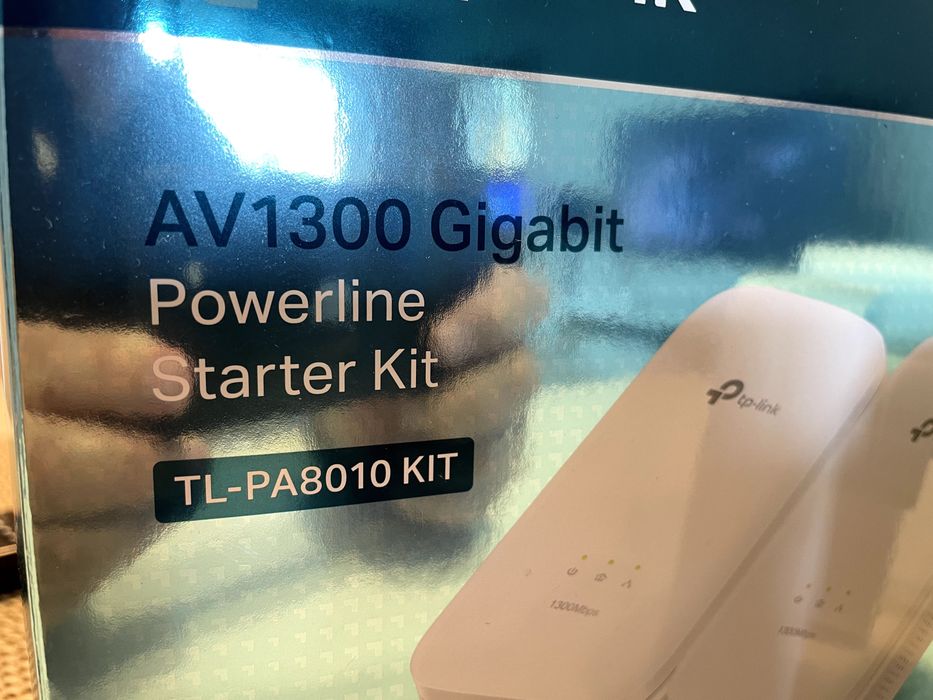 TP-Link Powerline AV1300 TL-PA8010 – 2 adaptery | Internet przez prąd | Gigabit LAN