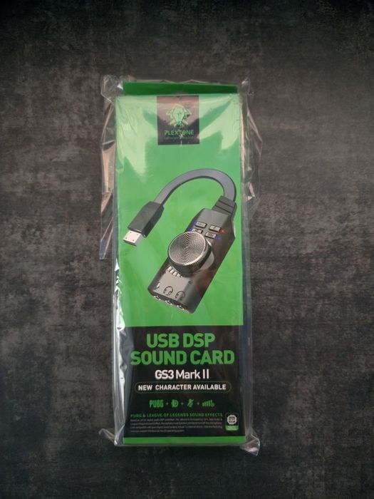 USB зовнішня звукова карта GS3 7.1