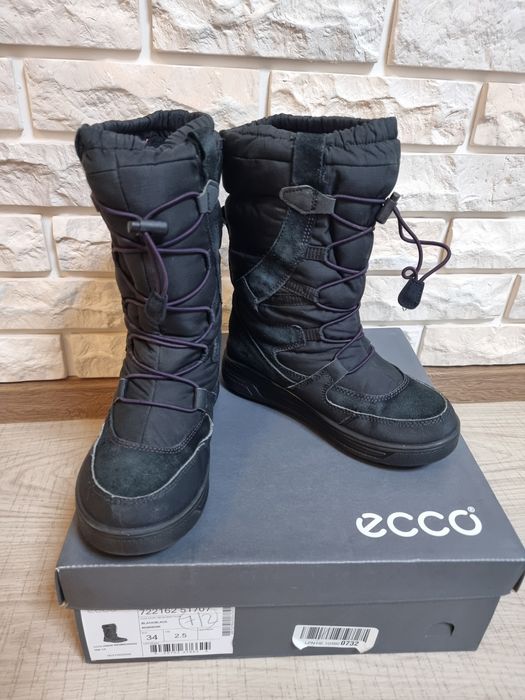 Зимние сапоги для девочки Ecco Urban Snowboarder 34 р.