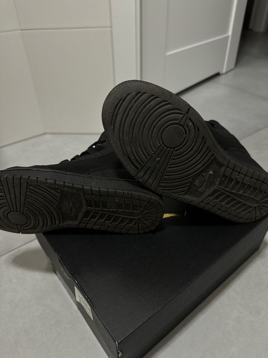 Czarne Sneakersy Nike Air Jordan Excutive Triple Black