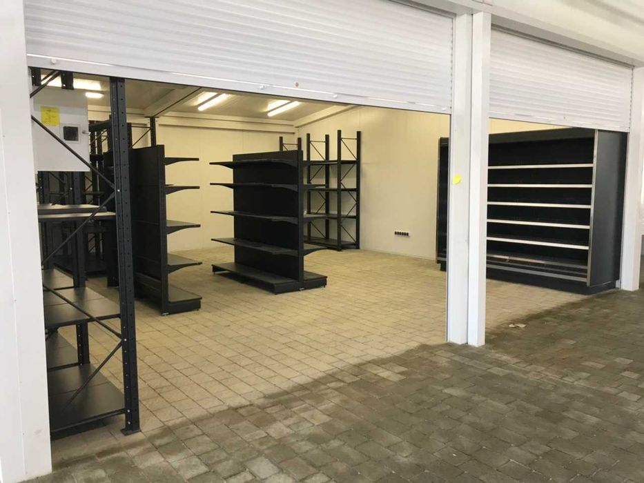 Стелажі металеві, каси та холодильники в магазин. Гранти на обладнання