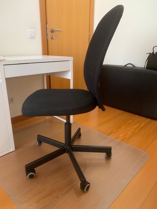 Cadeira de escritório Ikea preta