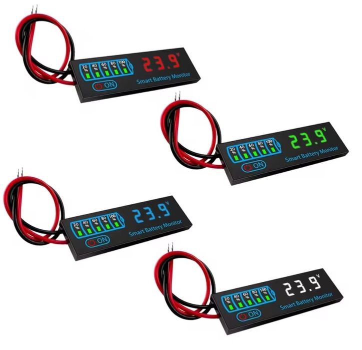 Вольтметр емкости батареи DC 7 - 55 V. Универсальный 3S - 14S.