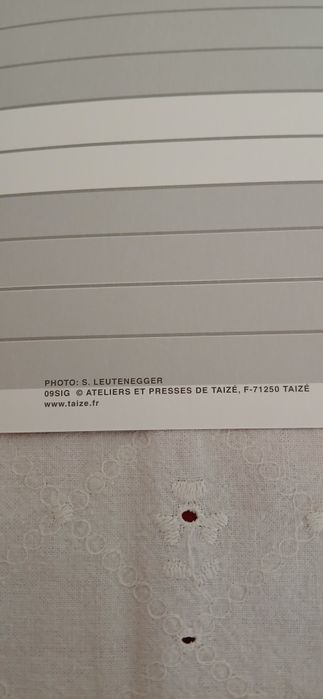 Postal Taizé, novo