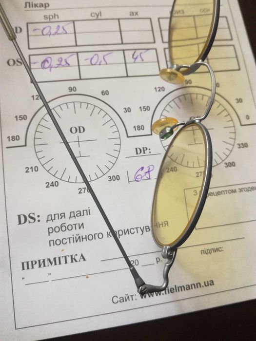 підліткові (дитячі) окуляри з діоптріями (рецепт)