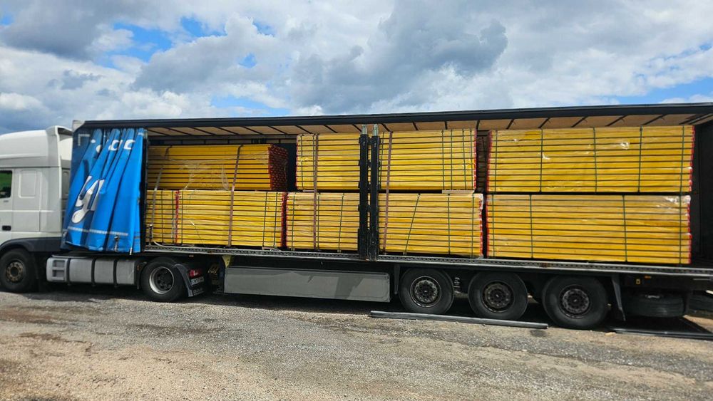 Dźwigar H 20 Doki Dźwigary Szalunki Stropowe Stemple Budowlane Głowice Trójnogi Płyta szalunkowa Sklejka topolowa Podpory żabka Ankra Sztyce