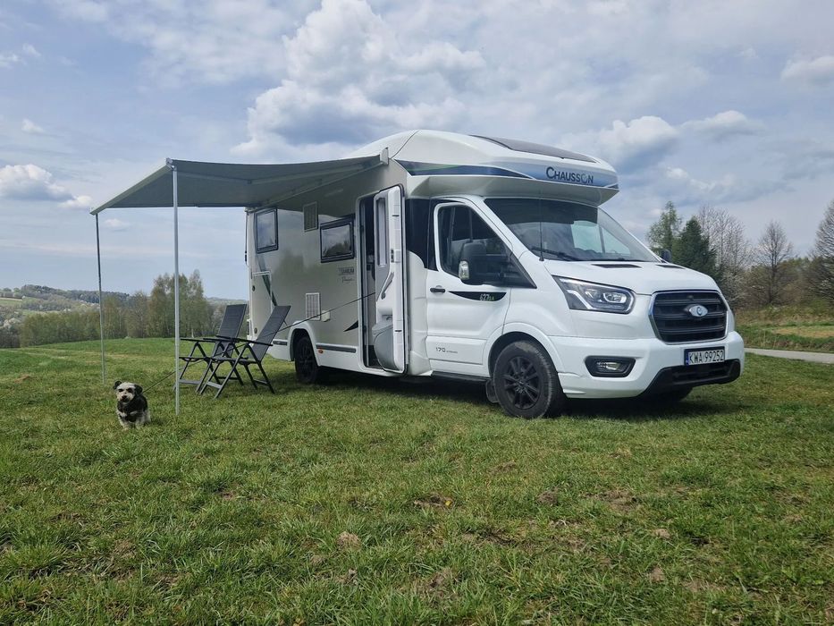 Chausson 627GA Titanium Premium  Kamper 5-os. Automat 170KM | Klima postojowa | 2020/21 | Gotowy na sez