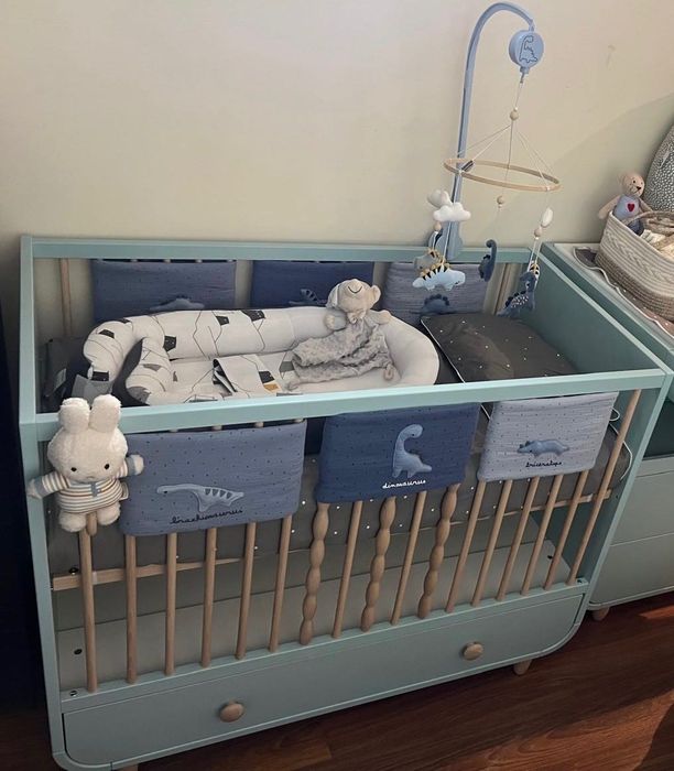 Vendo berço IKEA cor azul