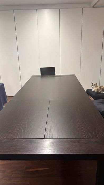 Mesa de jantar extensível 180-200cm