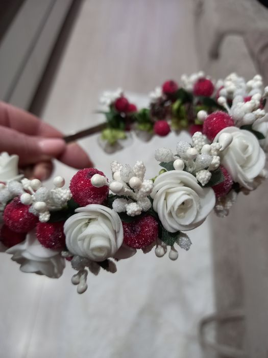 Обруч веночек для девочки