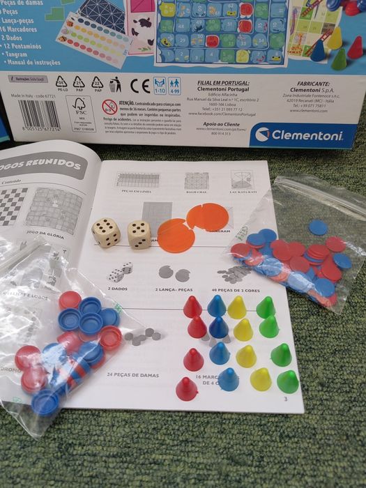 50 Jogos Reunidos Clementoni