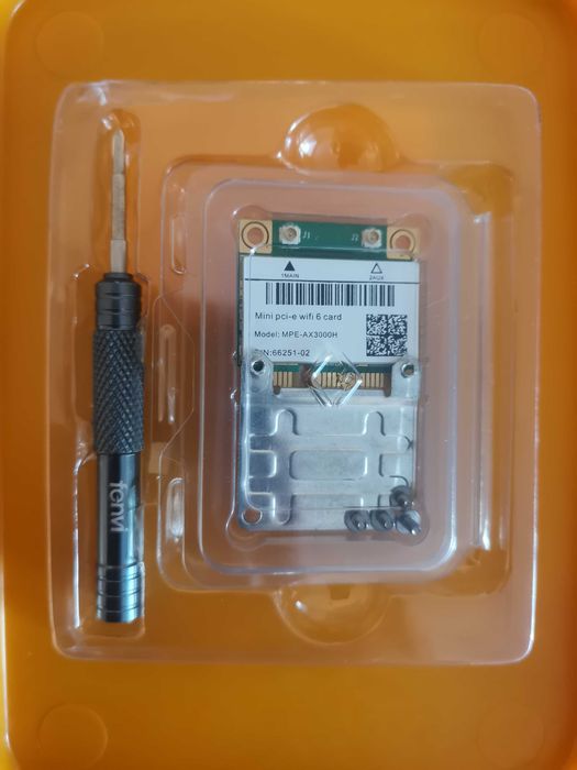 Intel® AX210 [WiFi 6E + BT 5.4] Fenvi MPE-AXE3000H mini PCI-e