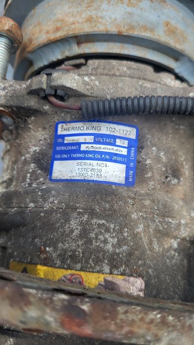 Sprężarka do agregatu thermo King sprawna !