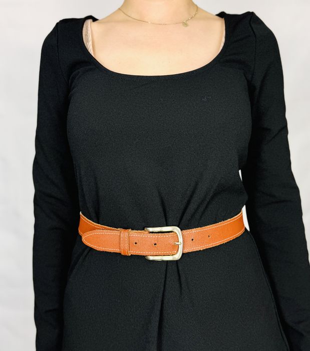 Czarna sukienka z szerokim dekoltem S 36