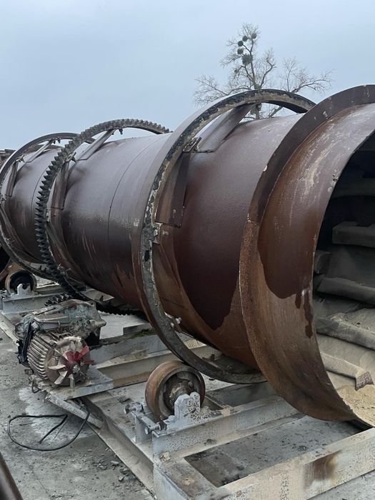 Сушильний барабан, сушарка барабанна, сушилка для сипучих матеріалів