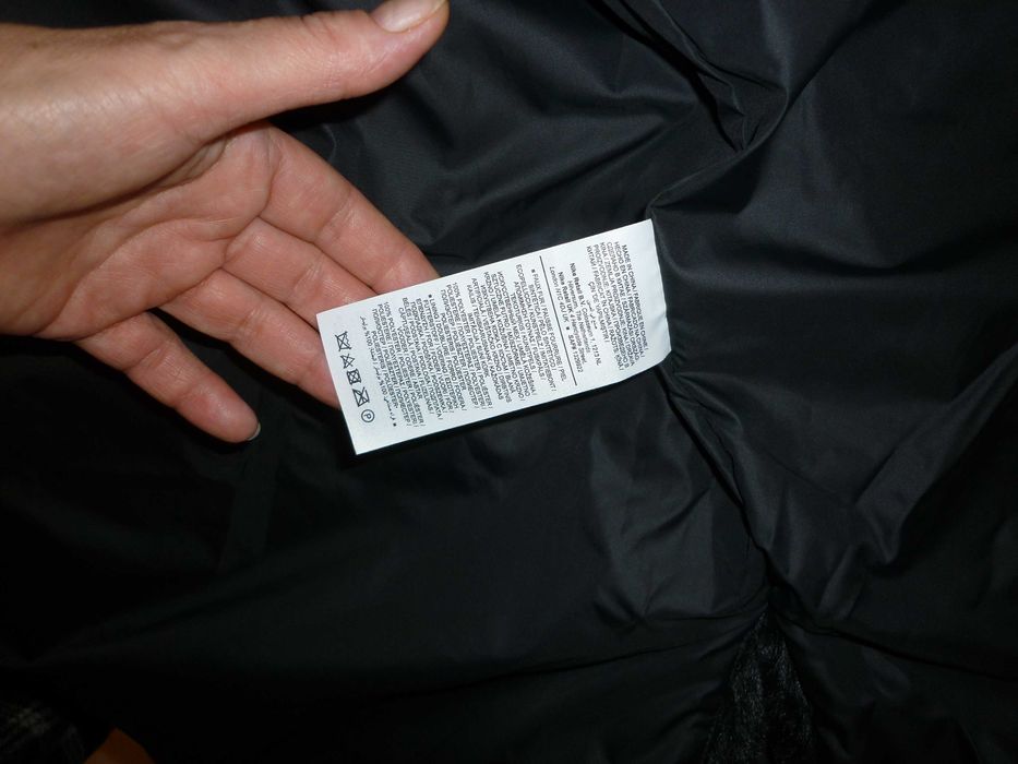 Nike długie czarne futerko nowe