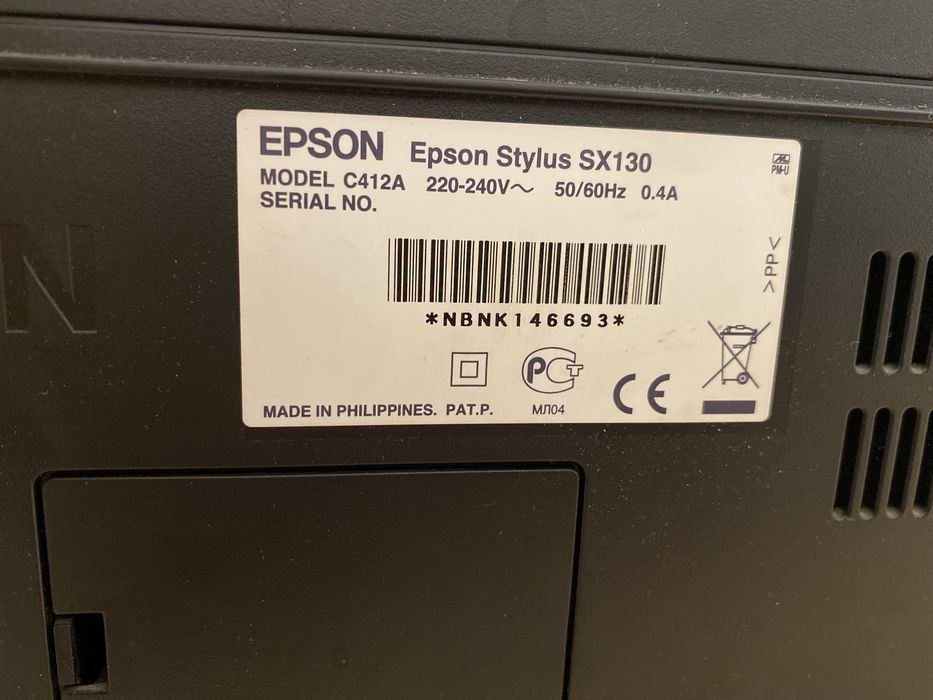 Принтер Epson stylus sx 130 на запчасти, разборка принтера.