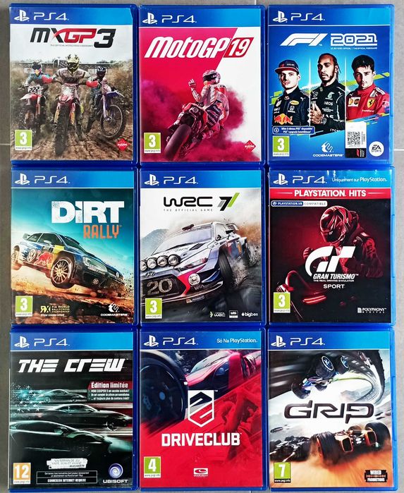 Jogos Corrida Playstation 4 e 5 (PS4) (PS5)