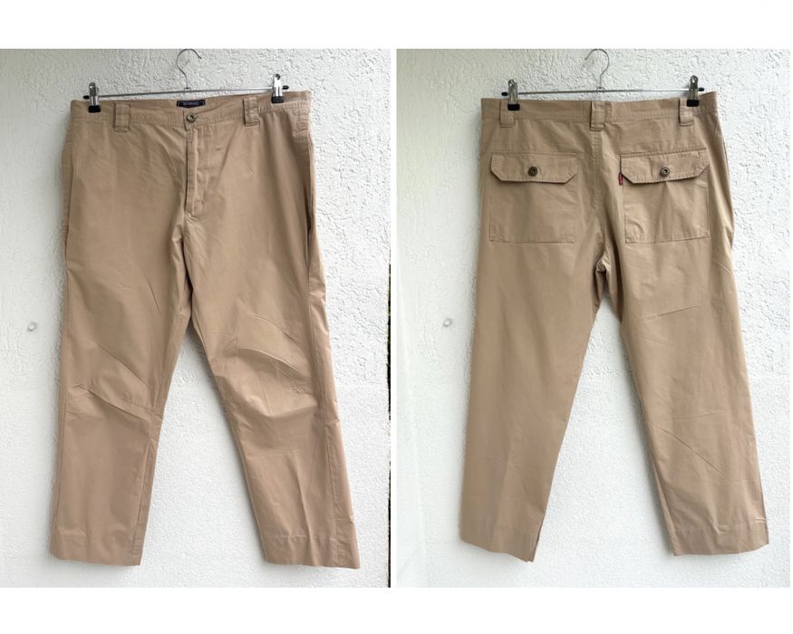 Reserved Vintage Y2K bawełniane chinosy beżowe 100% bawełna XL 42/44