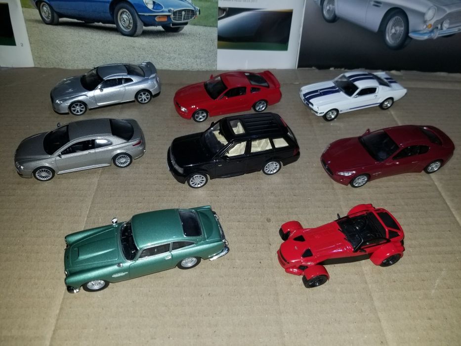 Машинки суперкары Ford, Range Rover, Nissan, Shelby