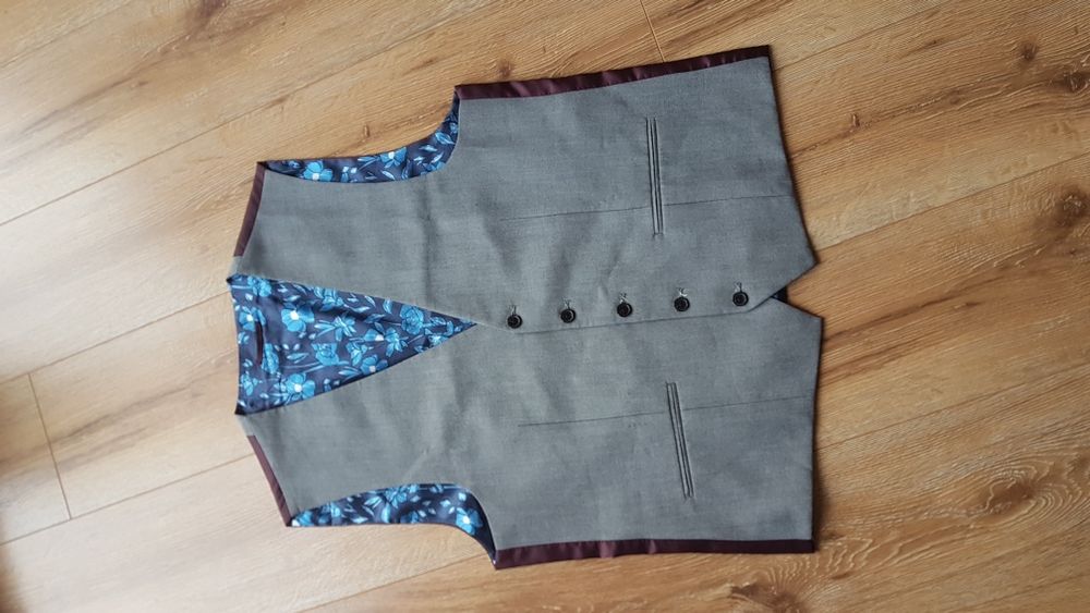 Next kamizelka męska garniturowa elegancka S / M