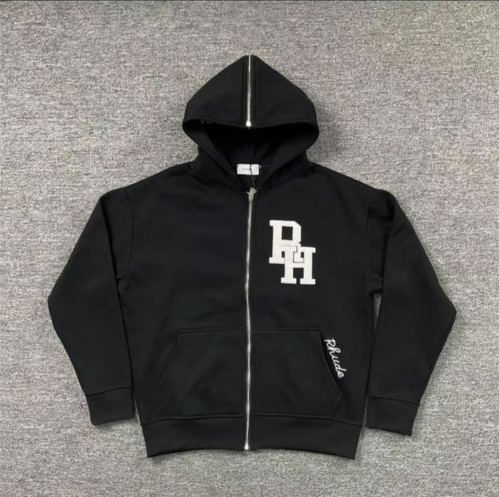 Rhude balenciaga зип худі