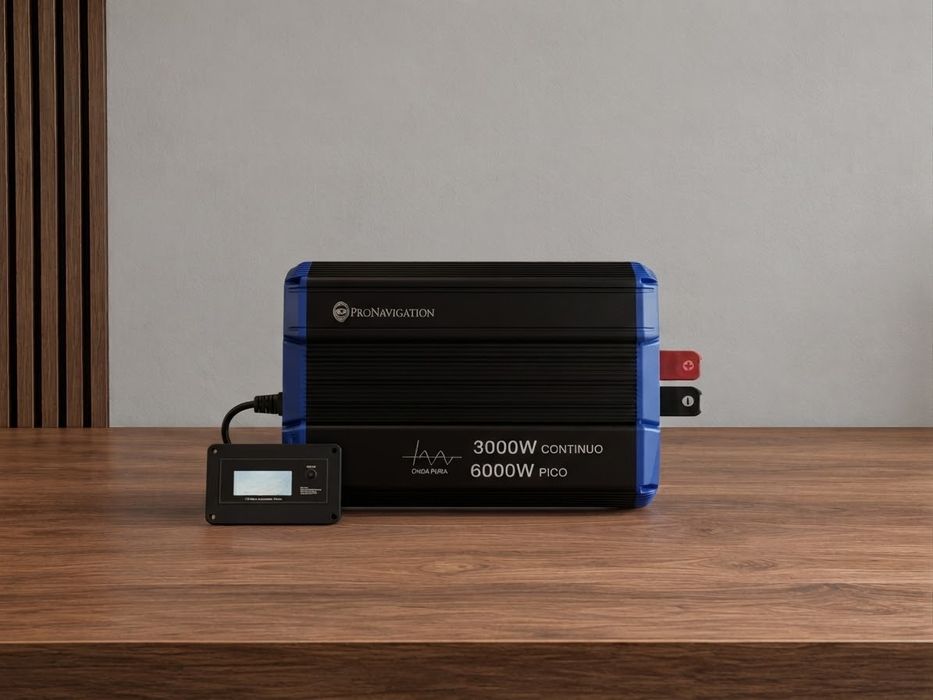 Inversor para Camião 3000W / 6000W Onda Pura – Excelente Estado (Ainda na Caixa, nunca usado!)