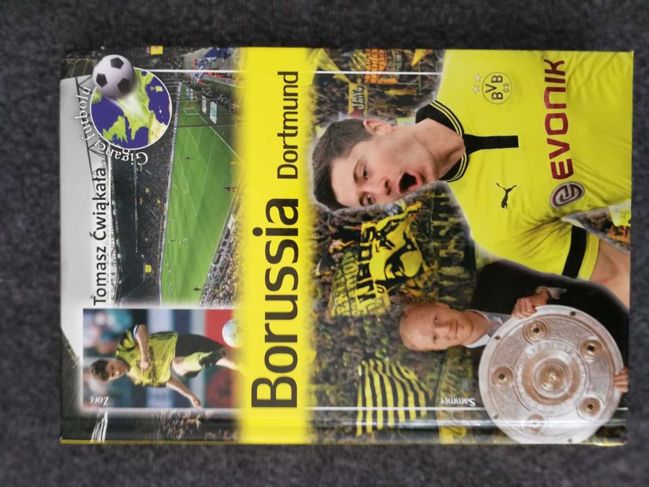 Książka Borussia Dortmund historia klubu Lewandowski piłka nożna sport