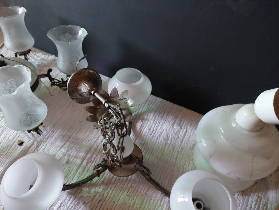 Lustre candeeiros clássicos