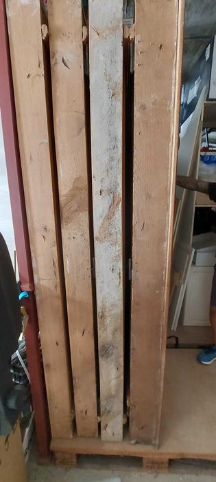 Portas em madeira com aro (varias medidas)