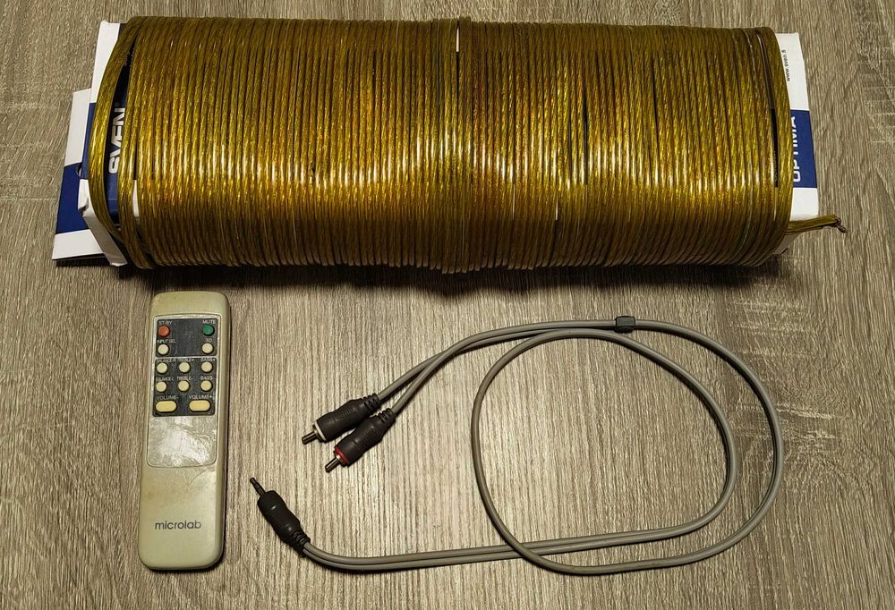 Акустична система Microlab PRO 2+підсилювач+ дроти  Робочий ст
