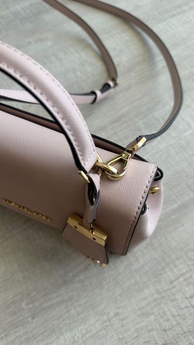 Michael Kors mini cross-body soft pink
