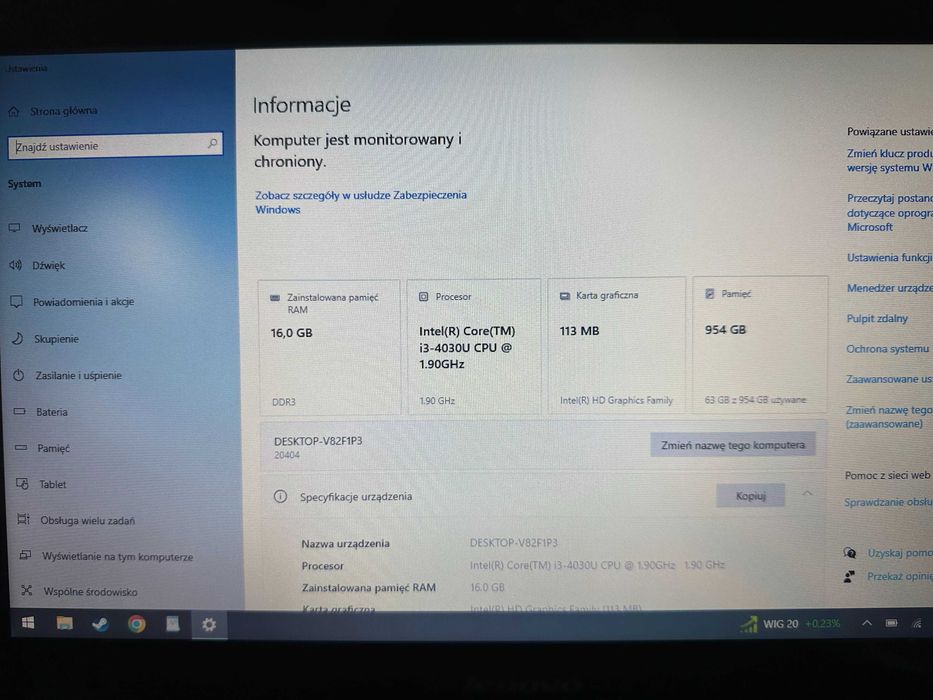 Laptop Lenovo Flex 2-14 Intel Core i3, 1TB SSD, 16GB RAM, Win 10, ekran dotykowy