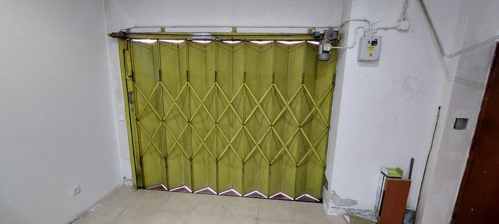 Portão de fole automático