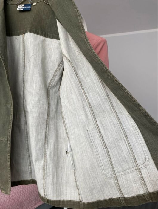 Big Fun XL/XXL 42/44 damska marynarka oliwkowa