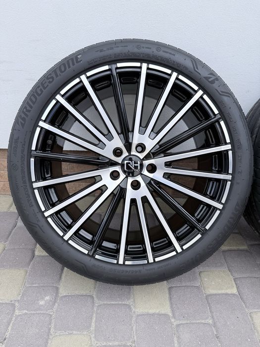 R20 диски RH Audi Q5 / BMW X3/X5 Mercedes EQE/EQC / Porsche Macan / VW Toureg/ Skoda Kodiaq шини 245/45R20 літо 22р (комплект)