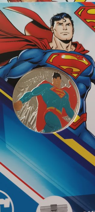 4 moedas 10€ França DC COMICS.